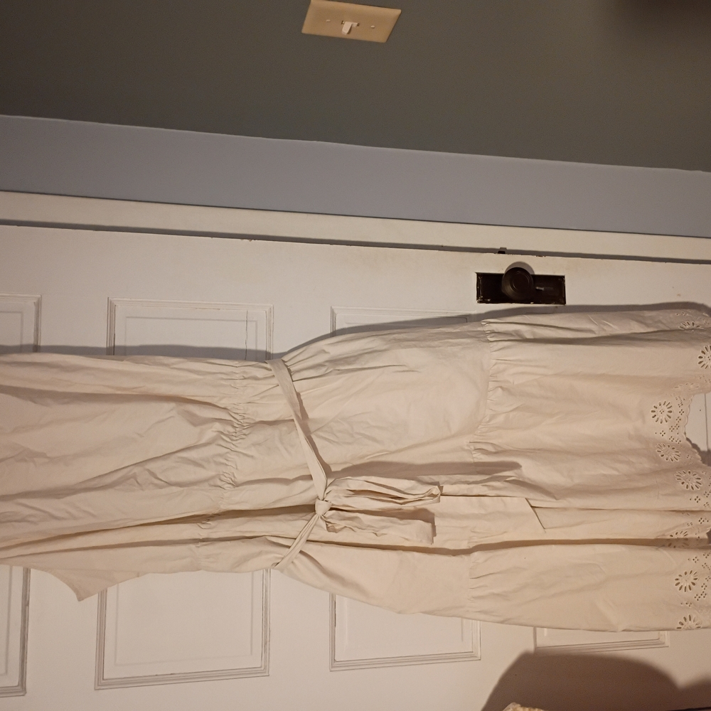 Ava & Viv Cream Midi Dress